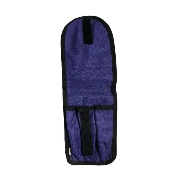 The Bag Lady New Travel Portable Blue Cigar Case Humidor Holder 3 Tubes Cutter - Picture 3 of 6
